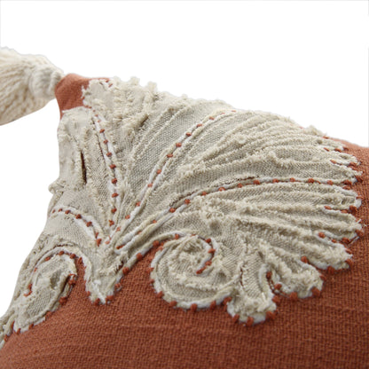 Aubrey Collection Coussin à appliqué à motif Suzani