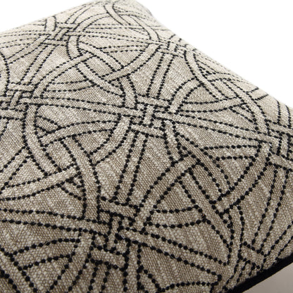 Coussin brodé Baja Monochrome Illusion