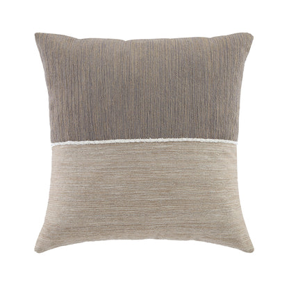 Coussin en velours chenille à point de chaînette de la collection Bronte