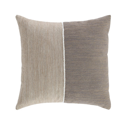 Coussin en velours chenille à point de chaînette de la collection Bronte