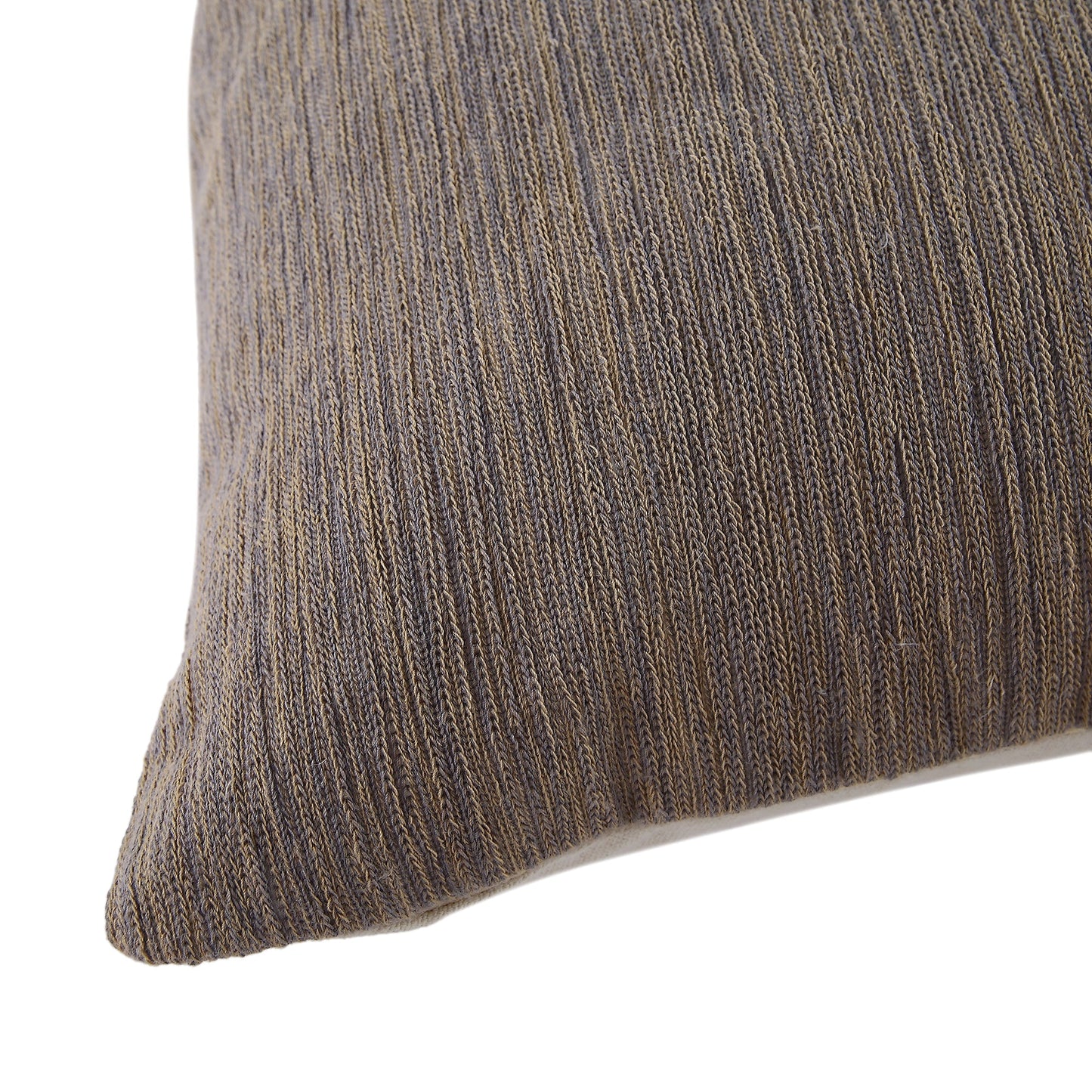 Coussin en velours chenille à point de chaînette de la collection Bronte