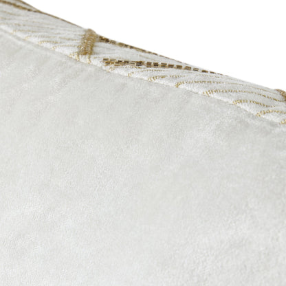 Coussin en velours perlé à la main de la collection Luxe Empire