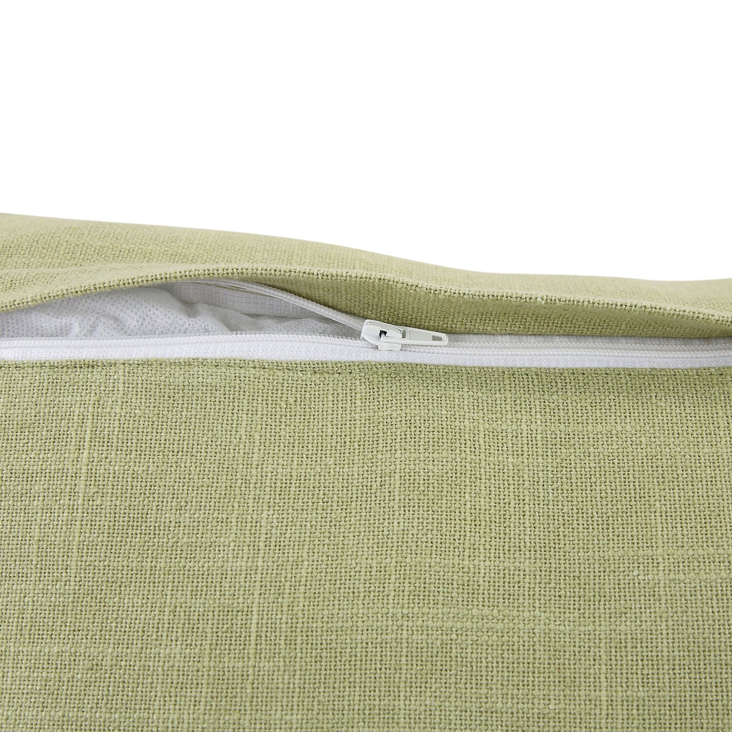Coussin perlé brodé à la main Vine Collection Green Palms