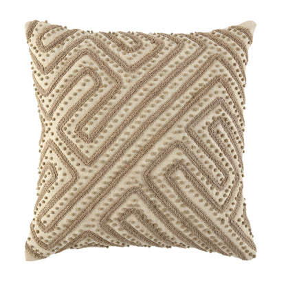 Coussin en corde de jute Inca de la collection Boho