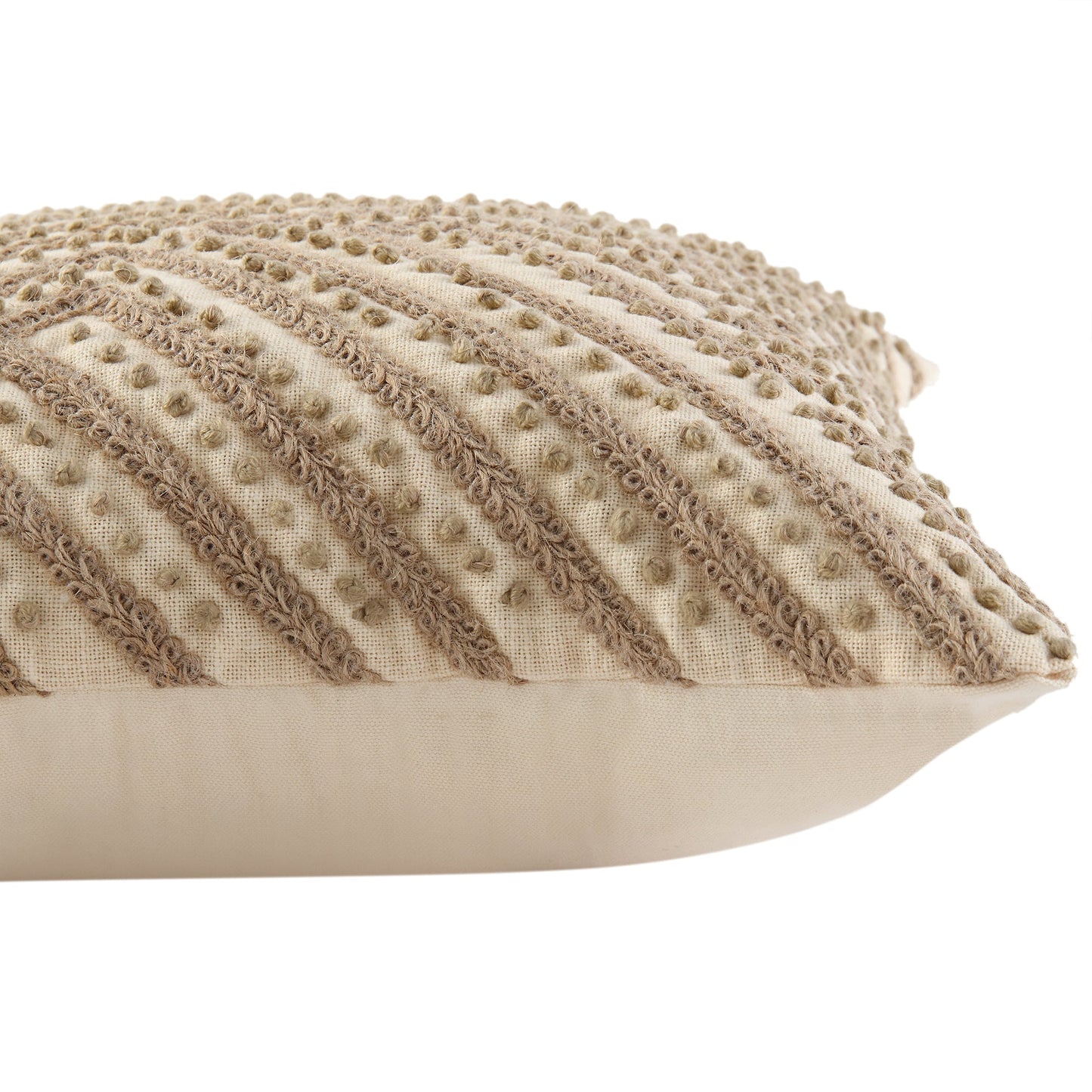 Coussin en corde de jute Inca de la collection Boho