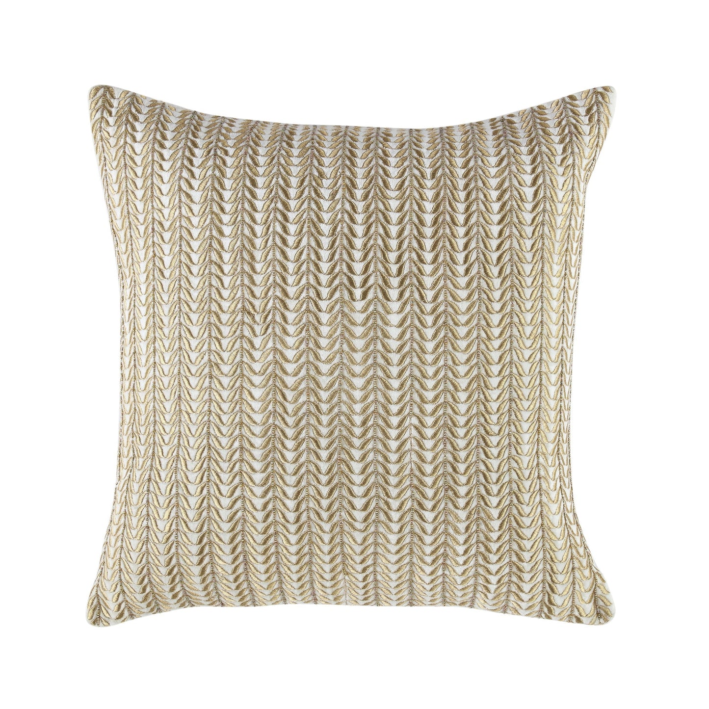 Coussin en velours perlé à la main Jasmine de la collection Luxe