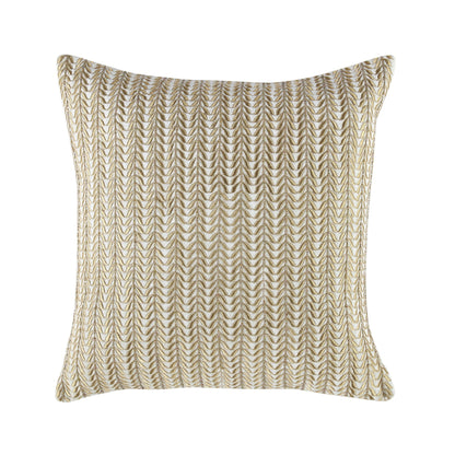 Coussin en velours perlé à la main Jasmine de la collection Luxe
