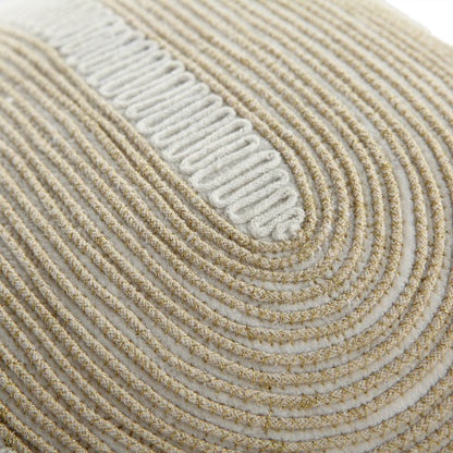 Coussin en velours côtelé scintillant Odilla de la collection Luxe