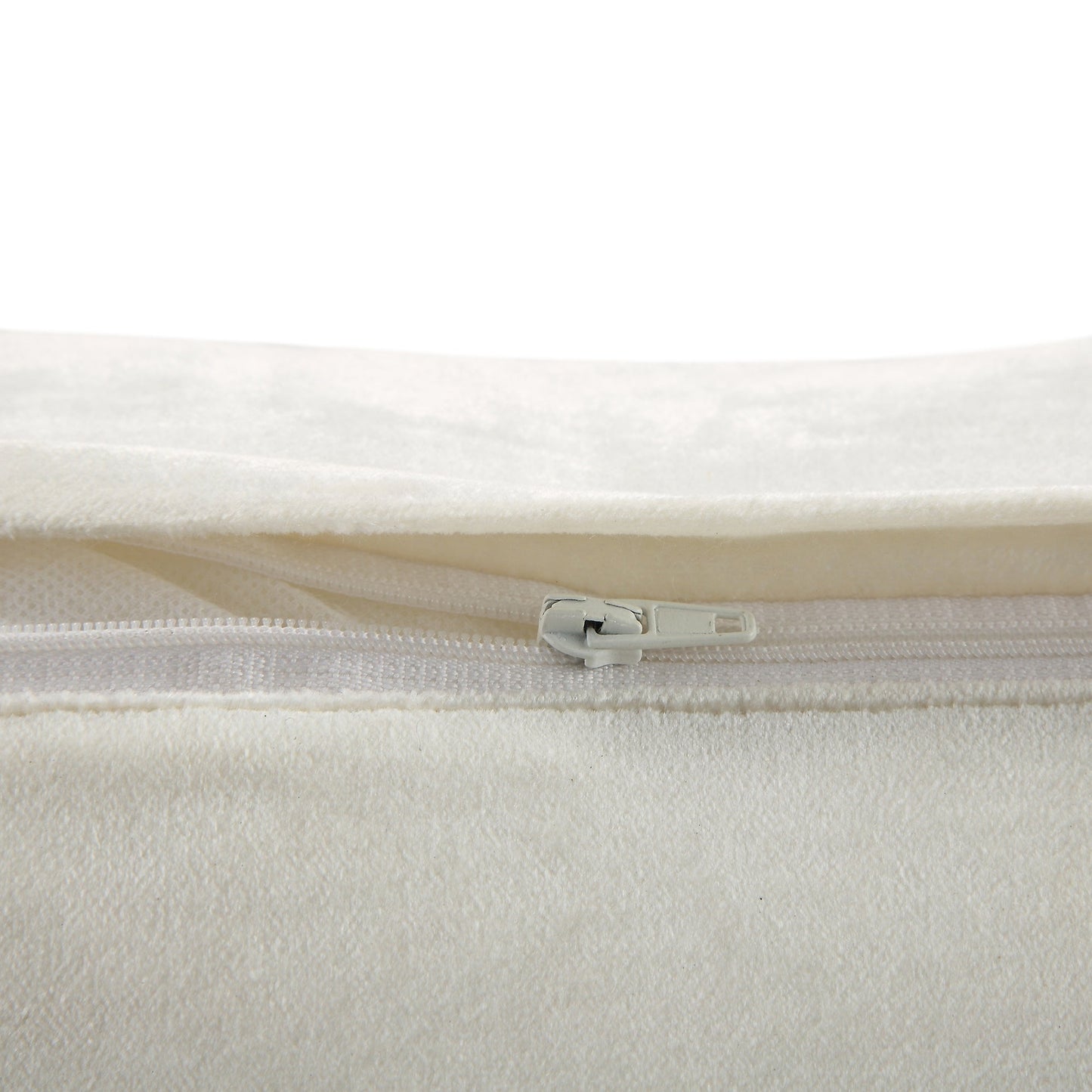 Coussin en velours côtelé scintillant Odilla de la collection Luxe