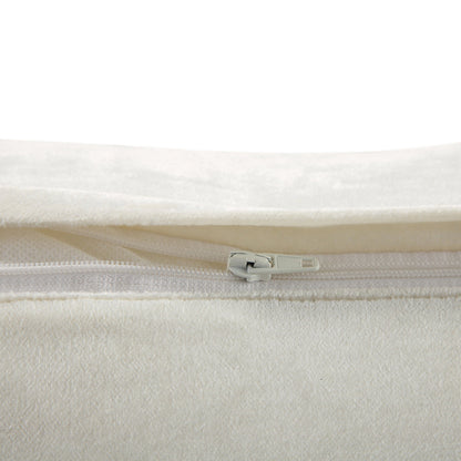 Coussin en velours côtelé scintillant Odilla de la collection Luxe