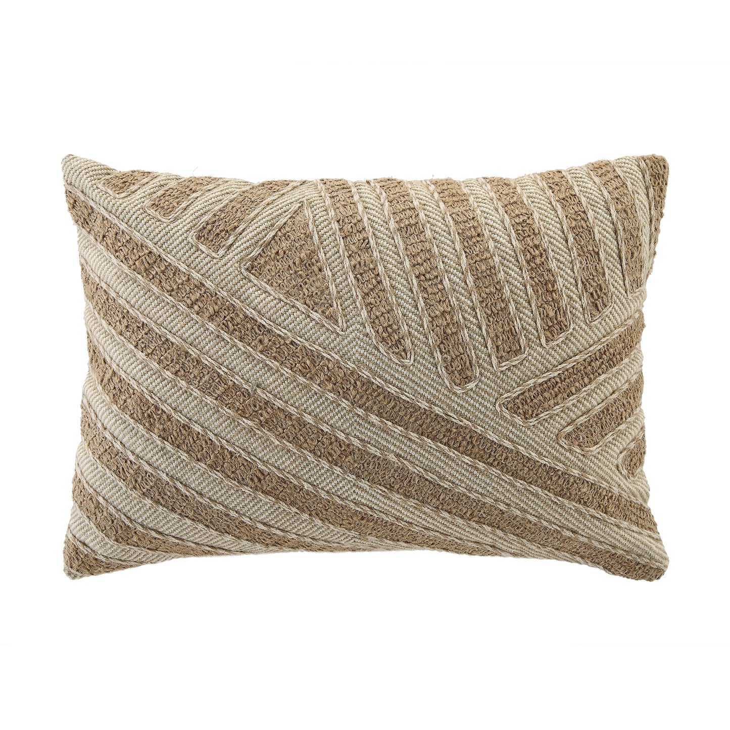 Coussin en jute du Nil de la collection Boho