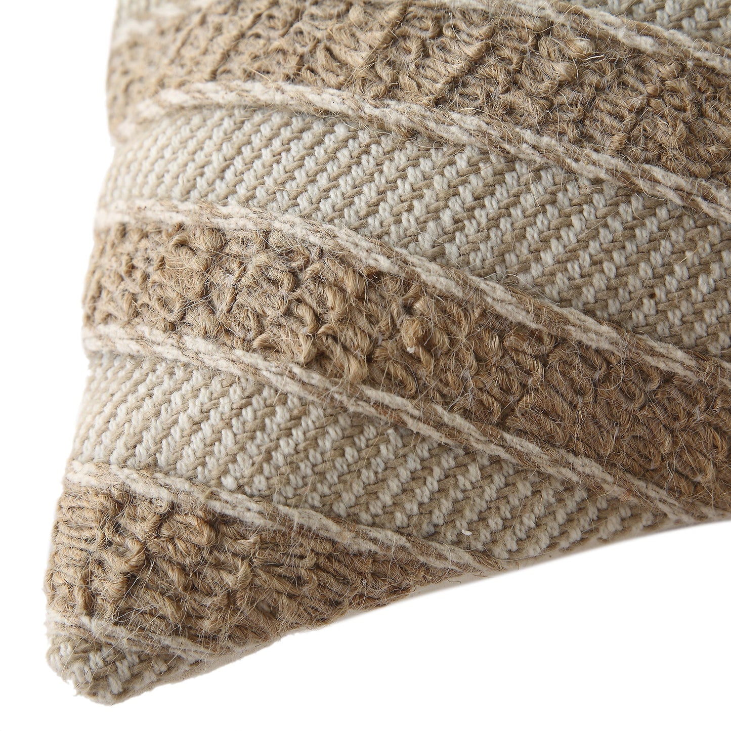 Coussin en jute du Nil de la collection Boho