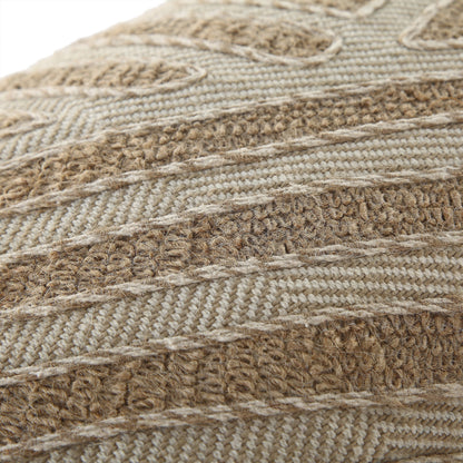 Coussin en jute du Nil de la collection Boho