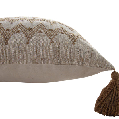 Coussin à motif de rivière de la collection Boho