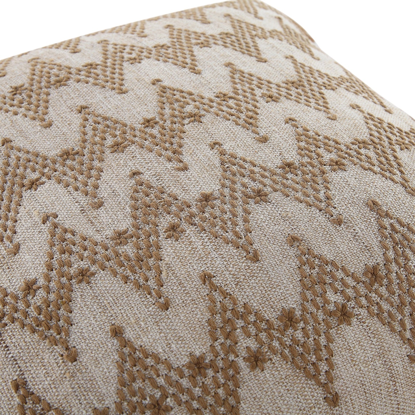 Coussin à motif de rivière de la collection Boho