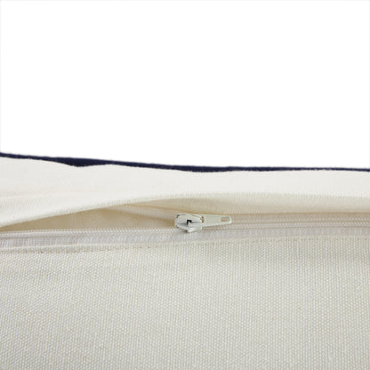 Coussin rectangulaire floral Saphira de la collection Indigo