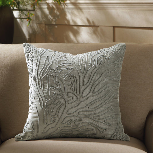 Oreiller en velours côtelé scintillant Wiggle Collection Luxe