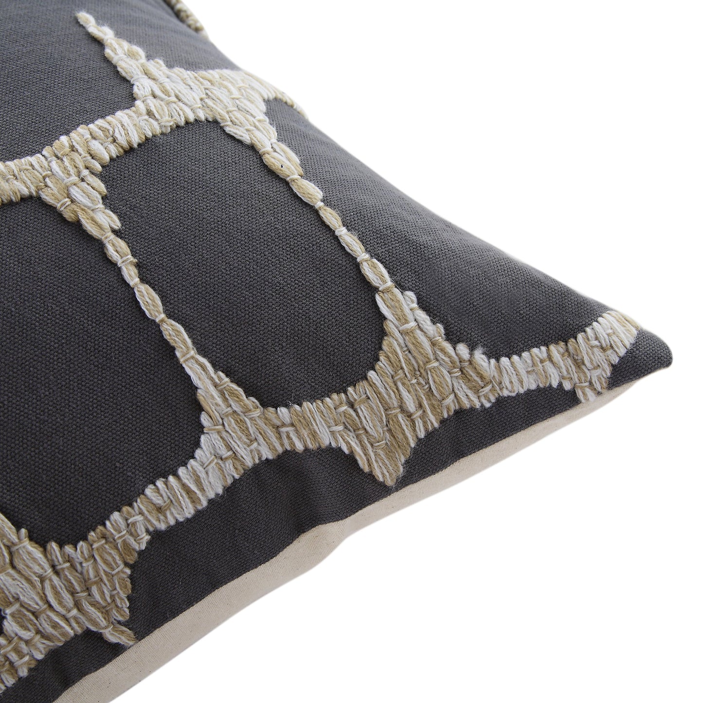 Coussin à nœud français de la collection Wylder