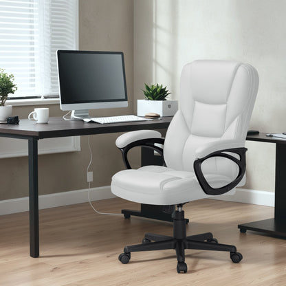 Chaise de bureau Homall à dossier haut, ergonomique, pour cadre supérieur.