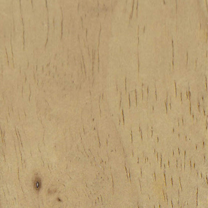 Banc de rangement moderne HomePop en sherpa avec pieds en bois