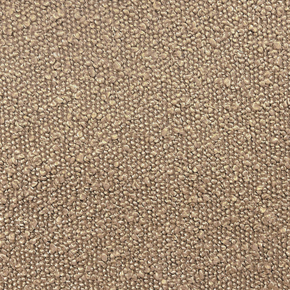 Banc de rangement moderne HomePop en sherpa avec pieds en bois