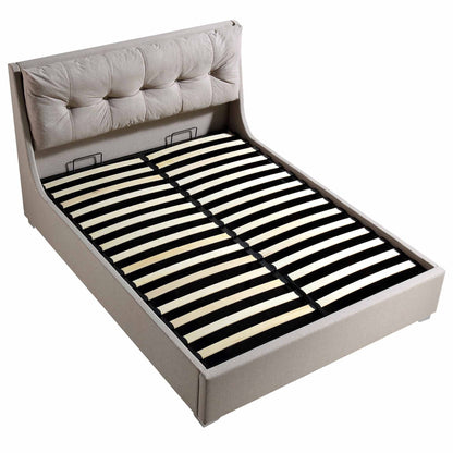 Lit coffre ottoman en tissu Hadley Stone