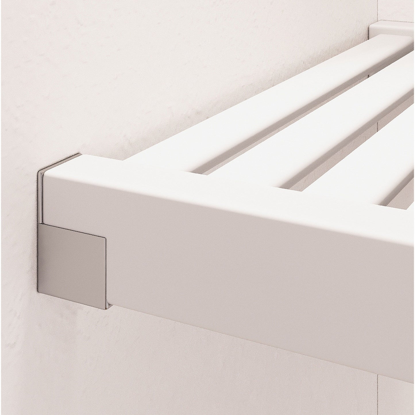 Système de placard John Louis Home en bois massif blanc