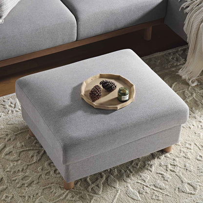 Tapis en laine crème touffeté à la main et texturé Lourdes