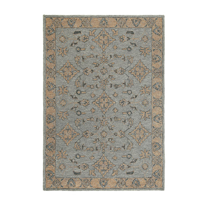 Tapis traditionnel en laine touffeté à la main Savana
