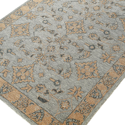 Tapis traditionnel en laine touffeté à la main Savana