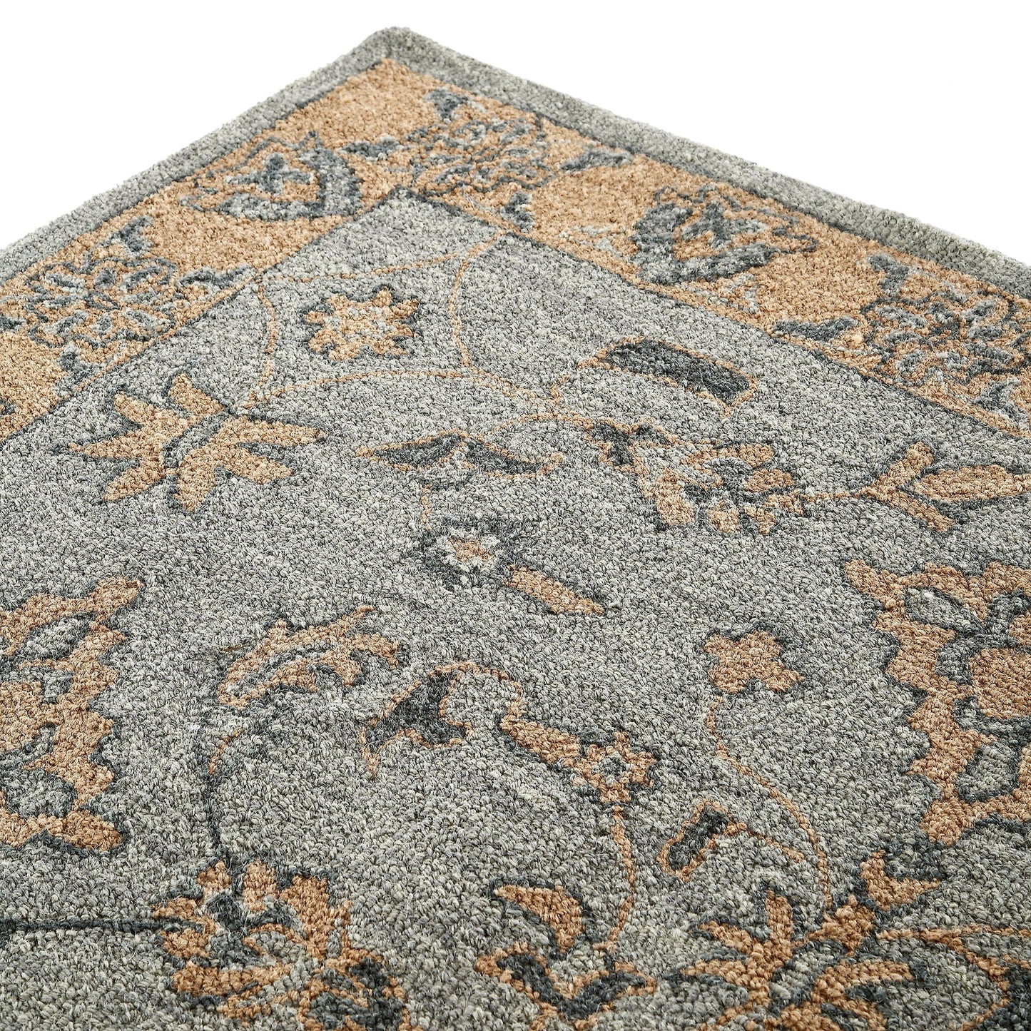 Tapis traditionnel en laine touffeté à la main Savana