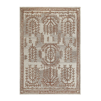 Tapis traditionnel en laine touffeté à la main de Varanasi