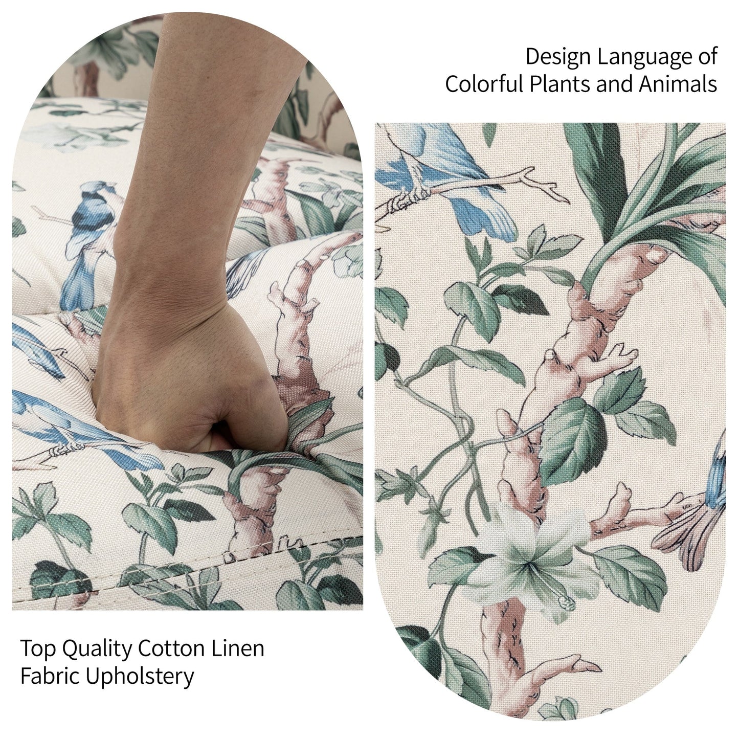 Ensemble de 2 fauteuils inclinables pivotants à bascule de 74 cm (29 po) de largeur, à dossier inclinable manuel.