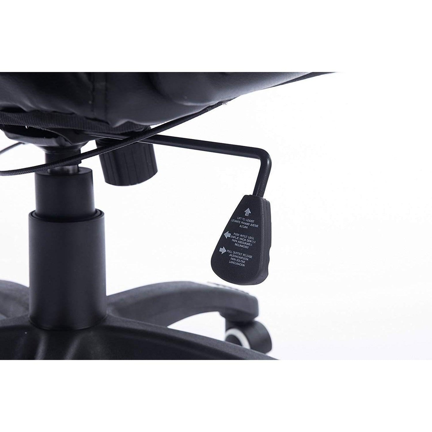 Fauteuil de bureau pivotant et inclinable avec fonction de massage vibrant