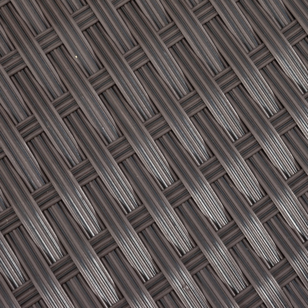 Ensemble de canapés d'angle en résine tressée Newton, résistant aux intempéries, par Christopher Knight Home