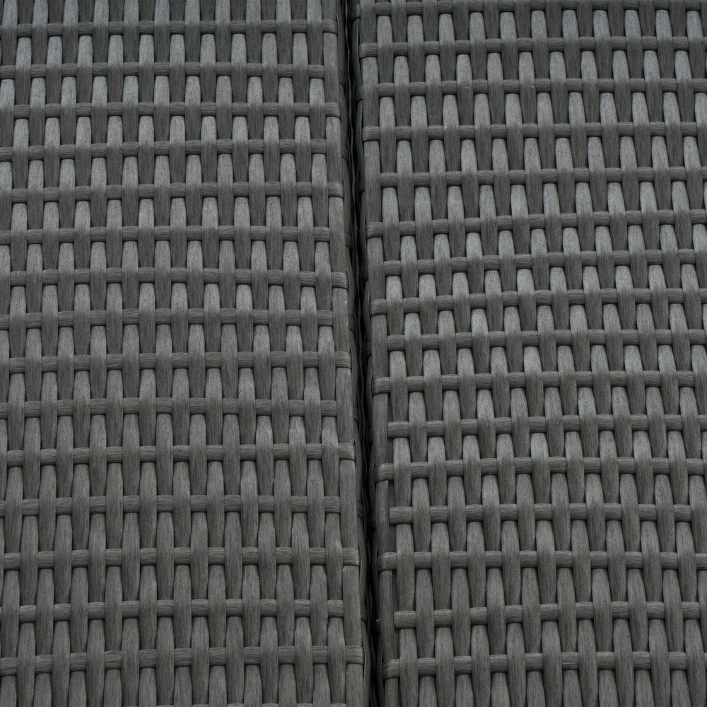 Ensemble de canapés d'angle en résine tressée Newton, résistant aux intempéries, par Christopher Knight Home