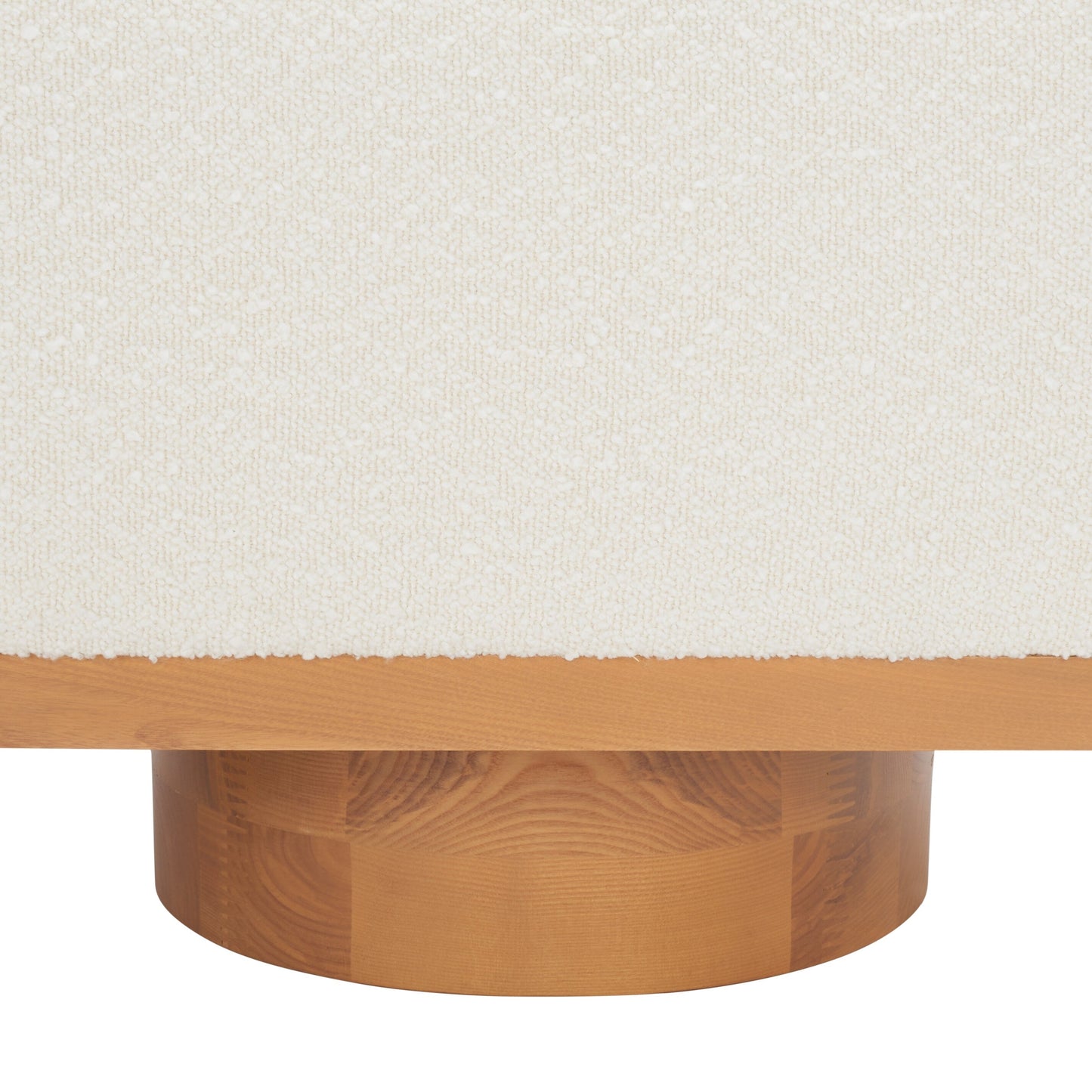 Banc de rangement SAFAVIEH Couture Sunneva Boucle - 155 cm L x 51 cm P x 48 cm H