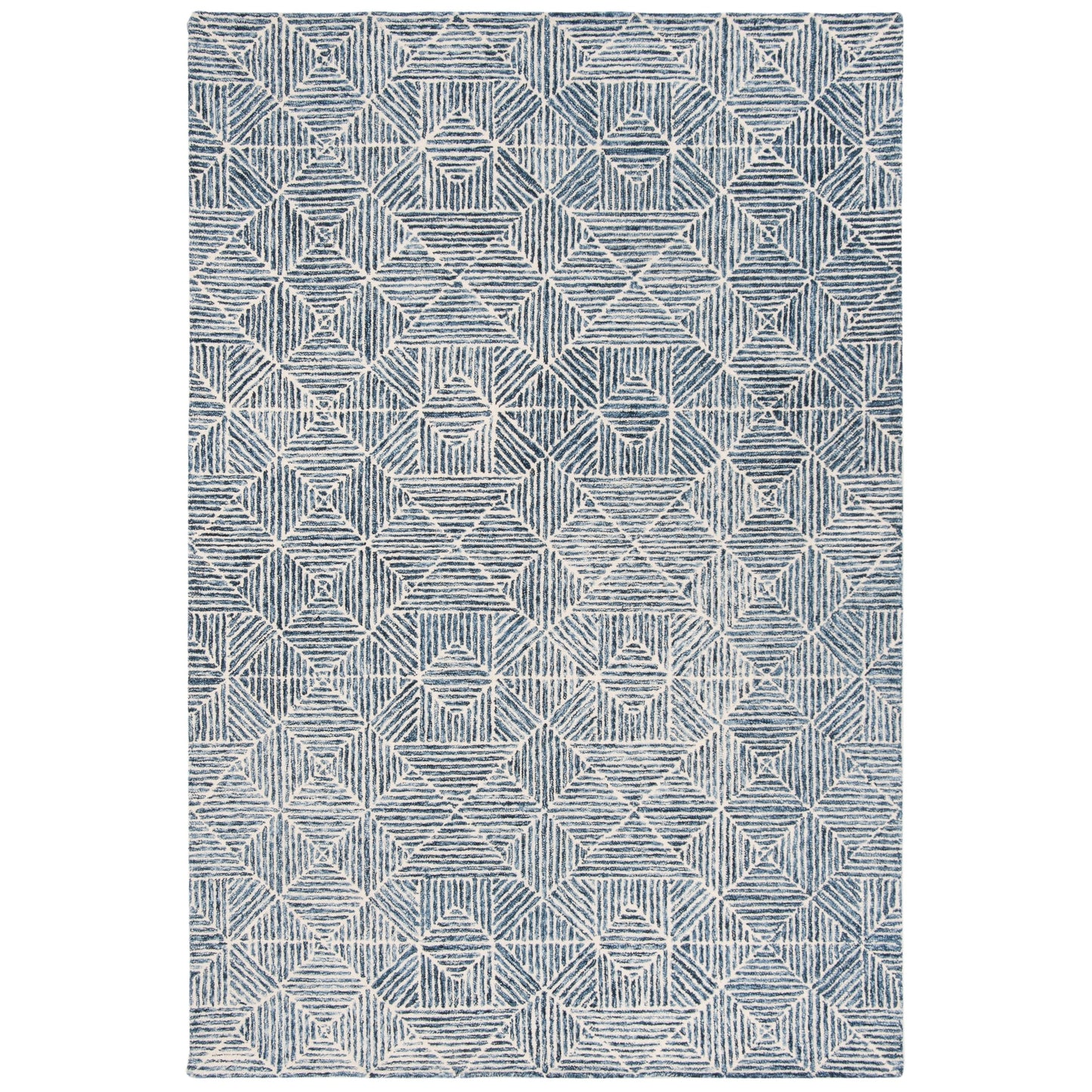 Tapis moderne en laine SAFAVIEH fait main, abstrait, Harmonna
