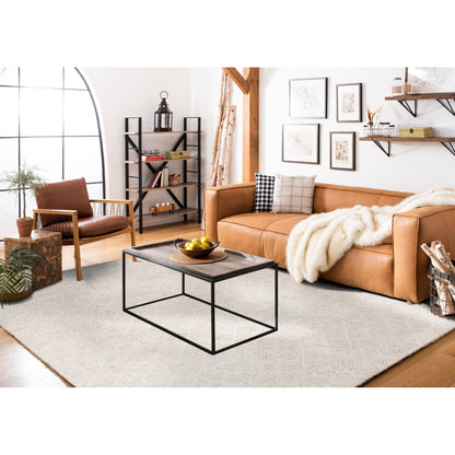 Tapis moderne en laine SAFAVIEH fait main, abstrait, Harmonna