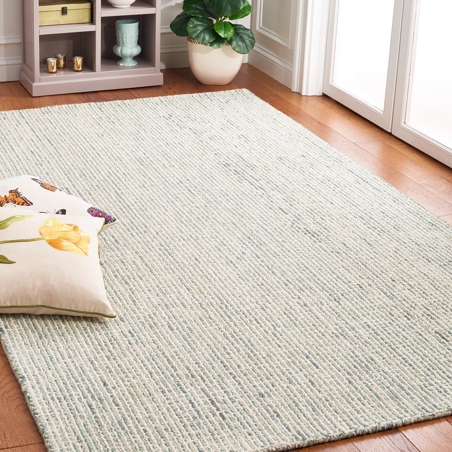 Tapis moderne en laine abstrait Katija fait main SAFAVIEH