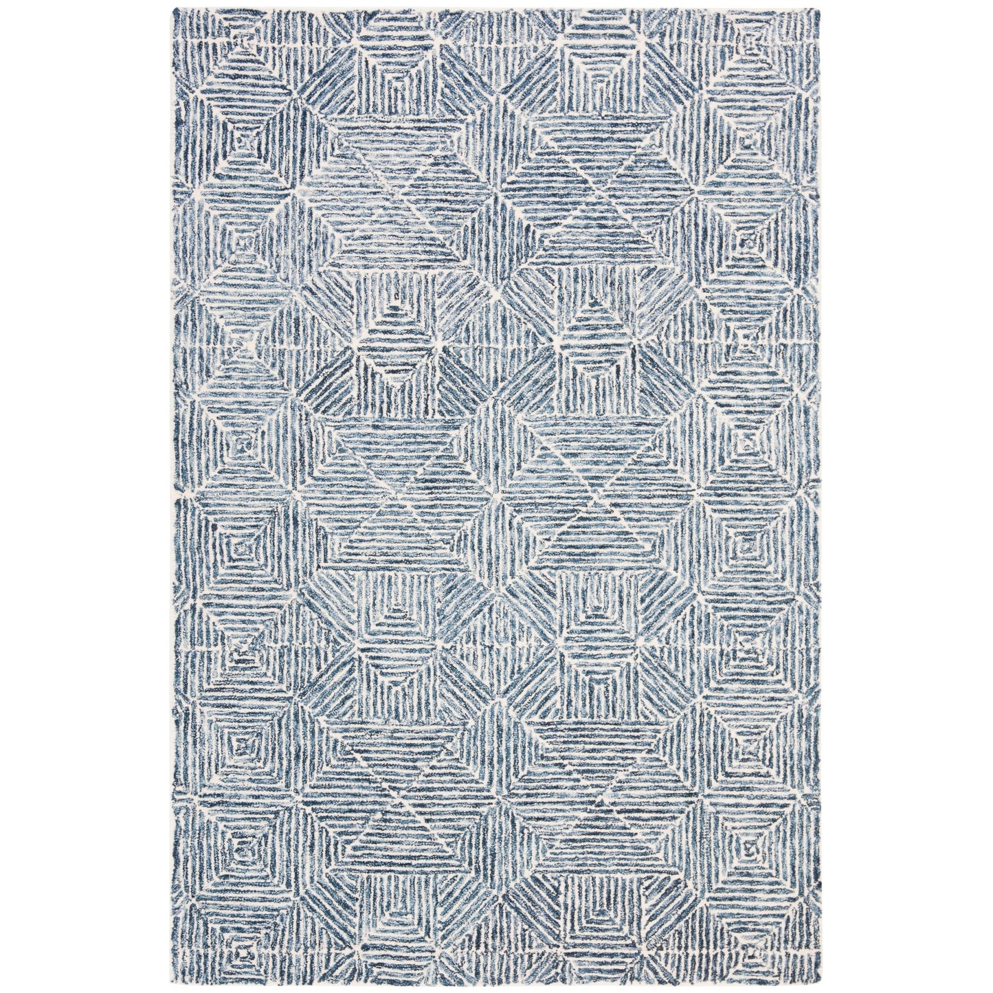 Tapis moderne en laine abstrait Rachel fait main SAFAVIEH