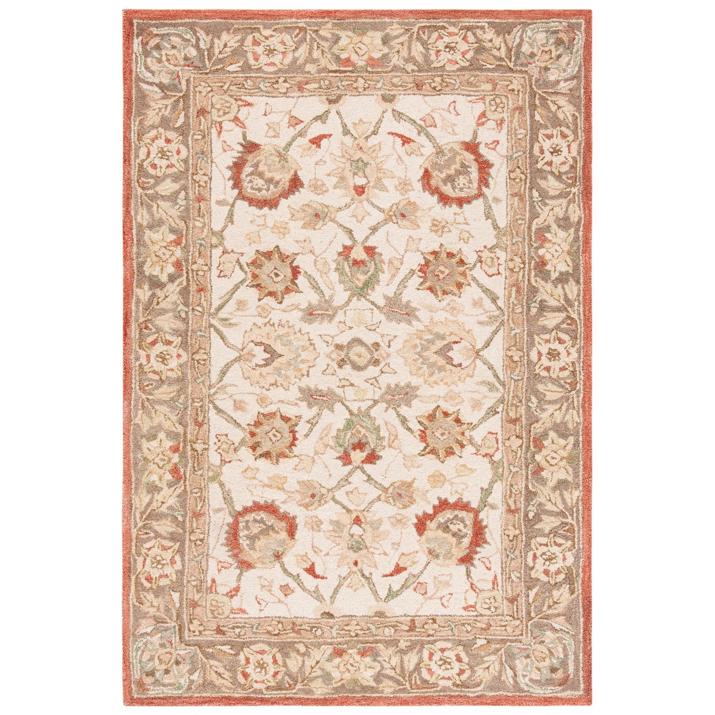 Tapis oriental traditionnel SAFAVIEH en laine filée à la main, Anatolie Renelle, fait main