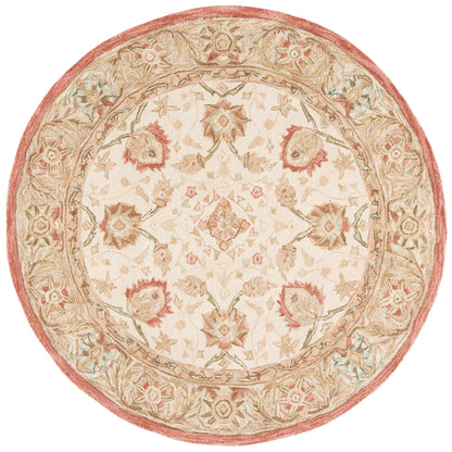 Tapis oriental traditionnel SAFAVIEH en laine filée à la main, Anatolie Renelle, fait main