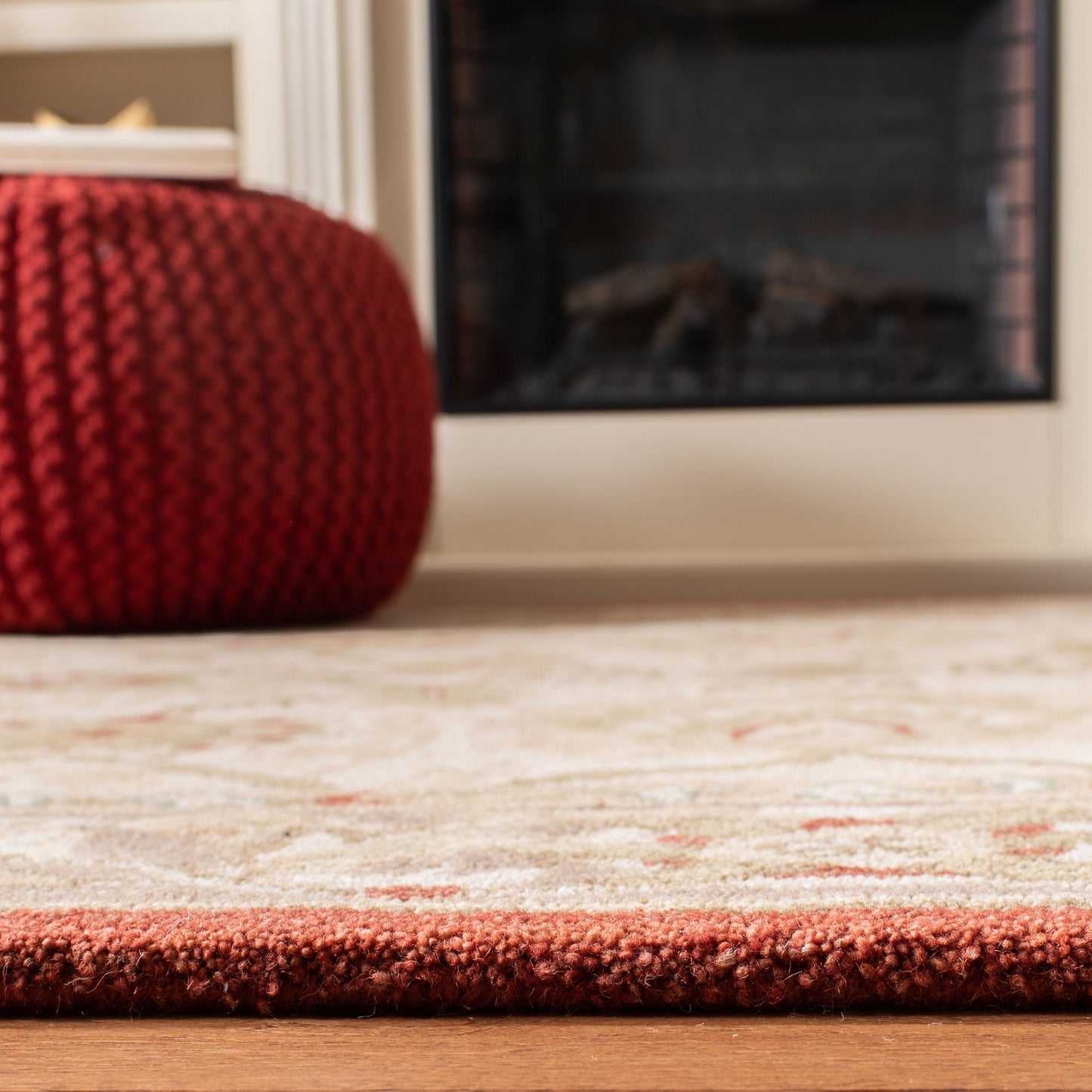 Tapis oriental traditionnel SAFAVIEH en laine filée à la main, Anatolie Renelle, fait main