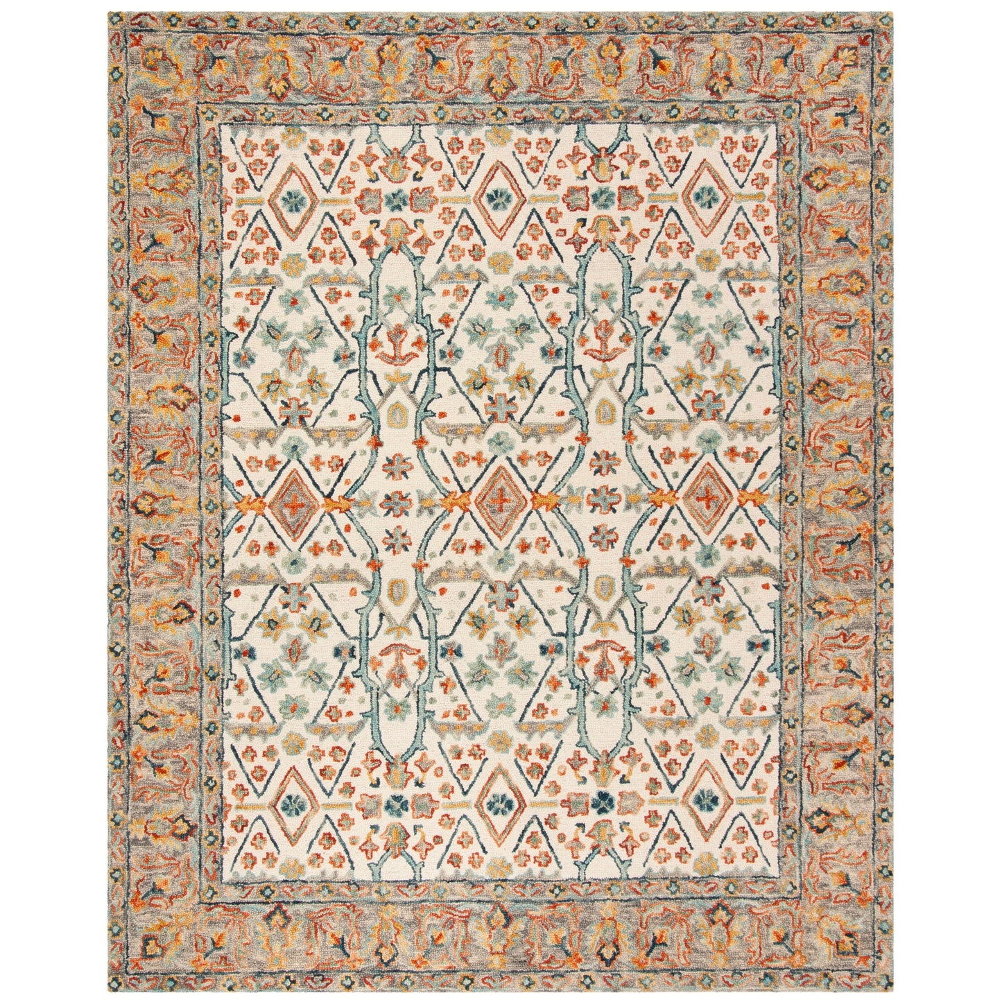 Tapis SAFAVIEH fait main en laine Aspen Elerte Boho Tribal