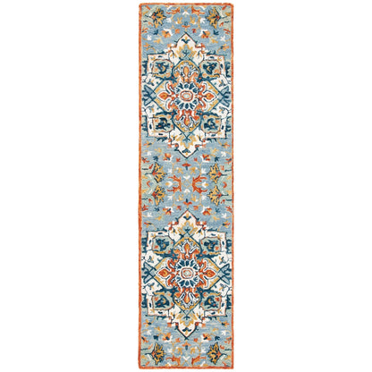 Tapis en laine Aspen Hagar Boho Medallion fait main SAFAVIEH