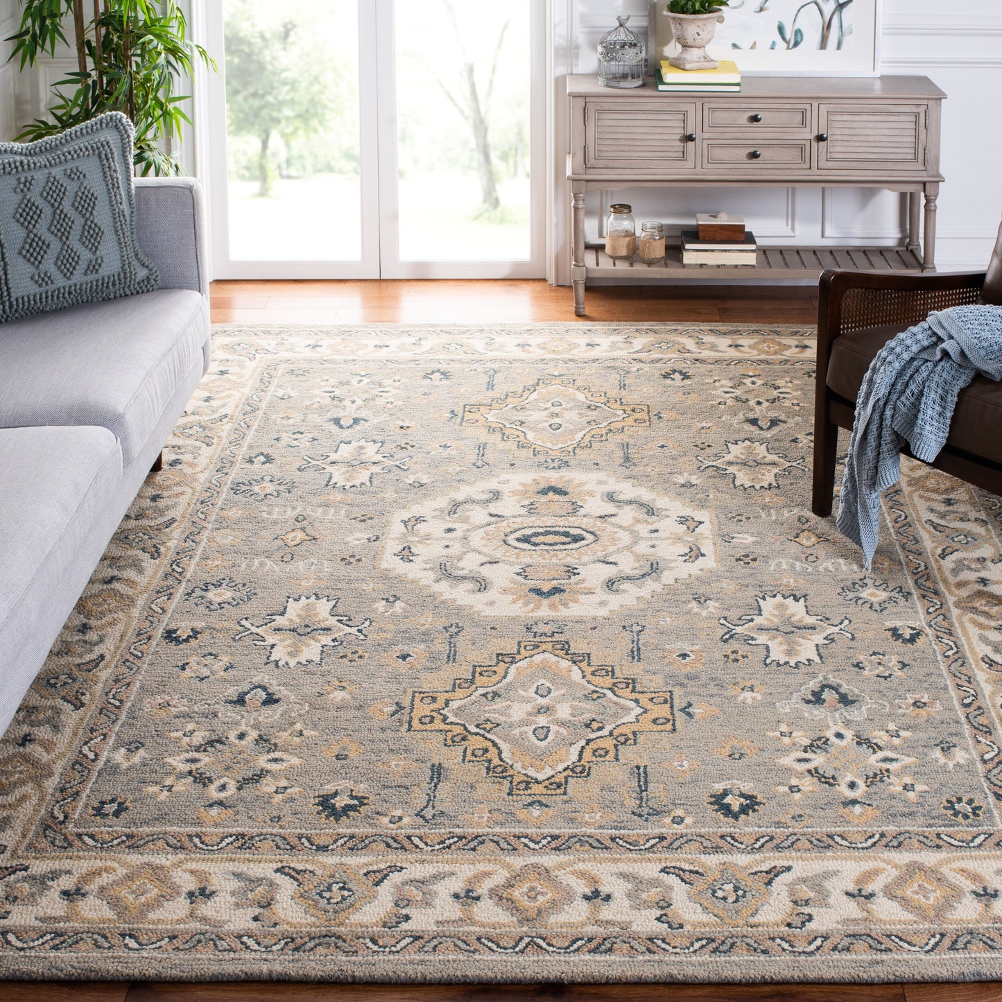 Tapis SAFAVIEH fait main en laine Aspen Kerstin Boho Tribal