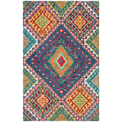 Tapis en laine Aspen Marisca Boho Tribal fait main SAFAVIEH