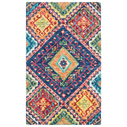 Tapis en laine Aspen Marisca Boho Tribal fait main SAFAVIEH
