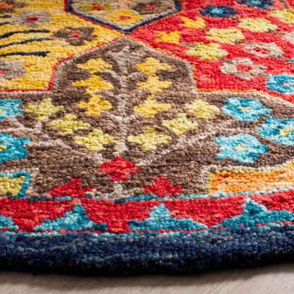 Tapis en laine Aspen Reemtdine Boho Tribal fait main SAFAVIEH